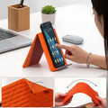 Foldable Silicone Phone Stand for Monitor & Desk | Multifunction Mobile Holder