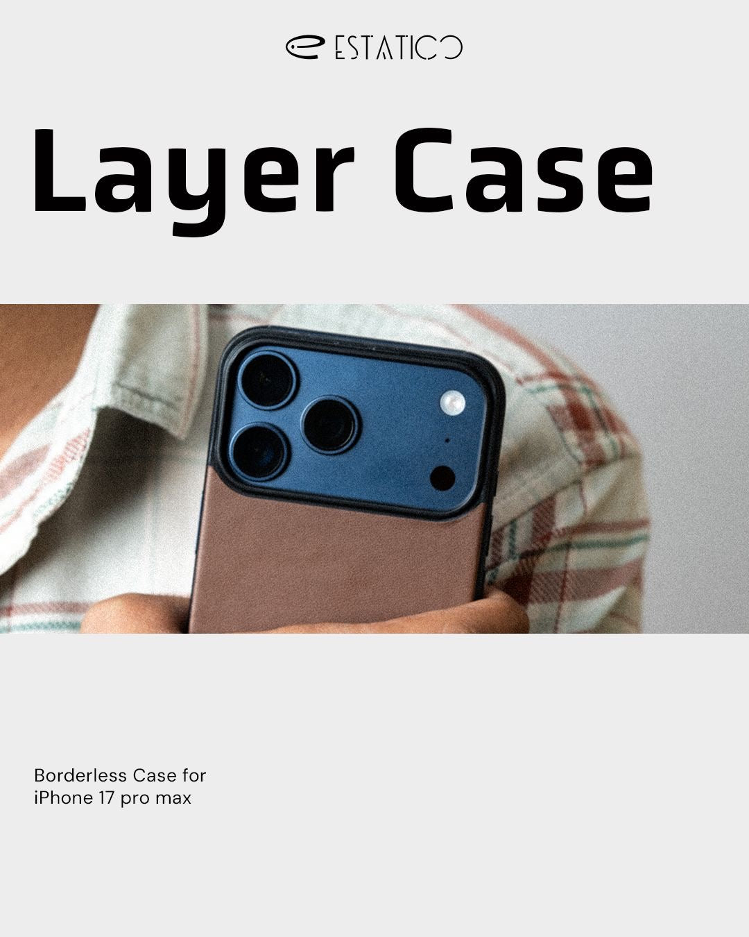 IM Layer Case – Borderless Magnetic 2mm Panel for iPhone 17 Pro Max