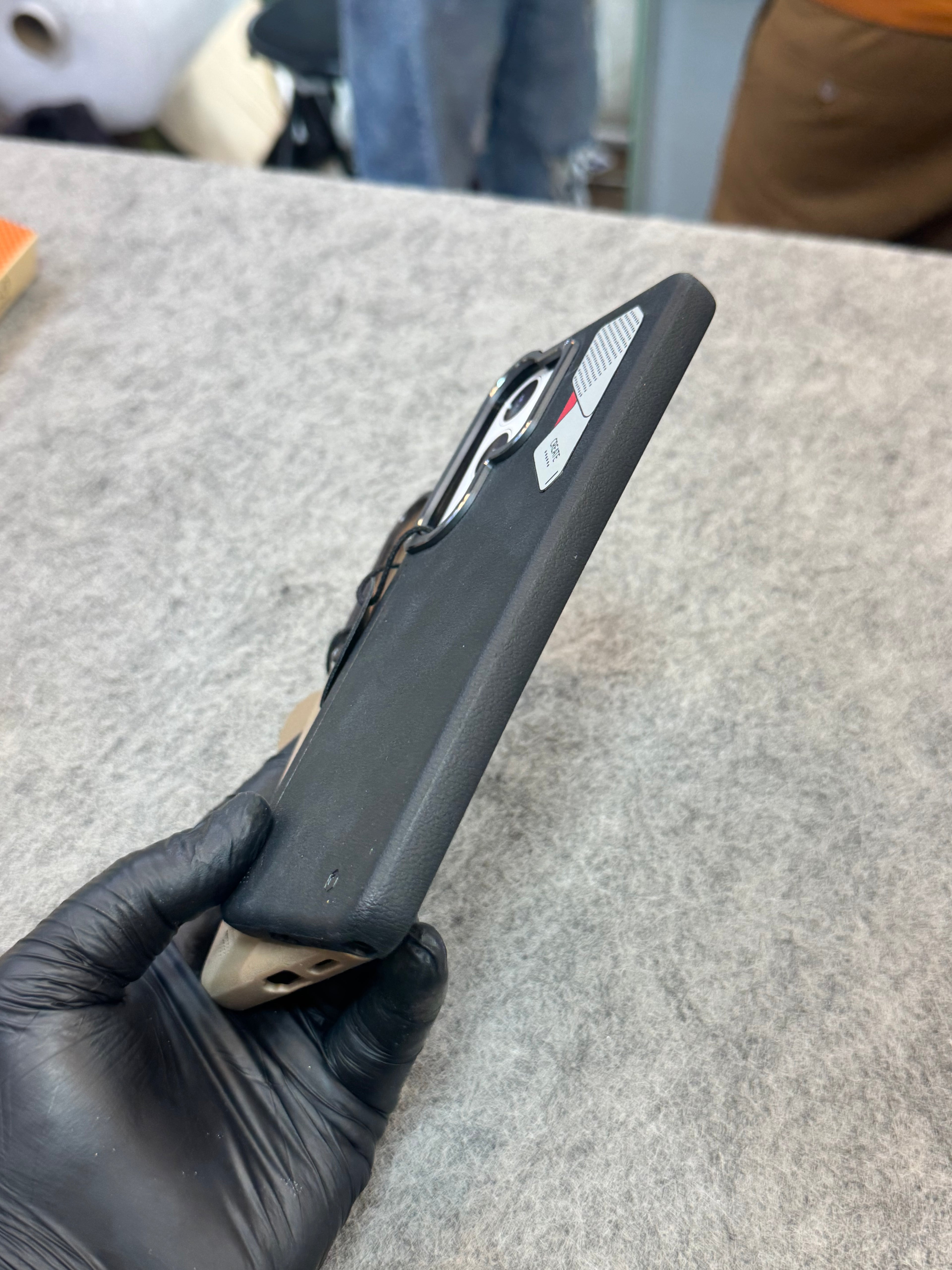 S26 Ultra Leather Magnetic Case