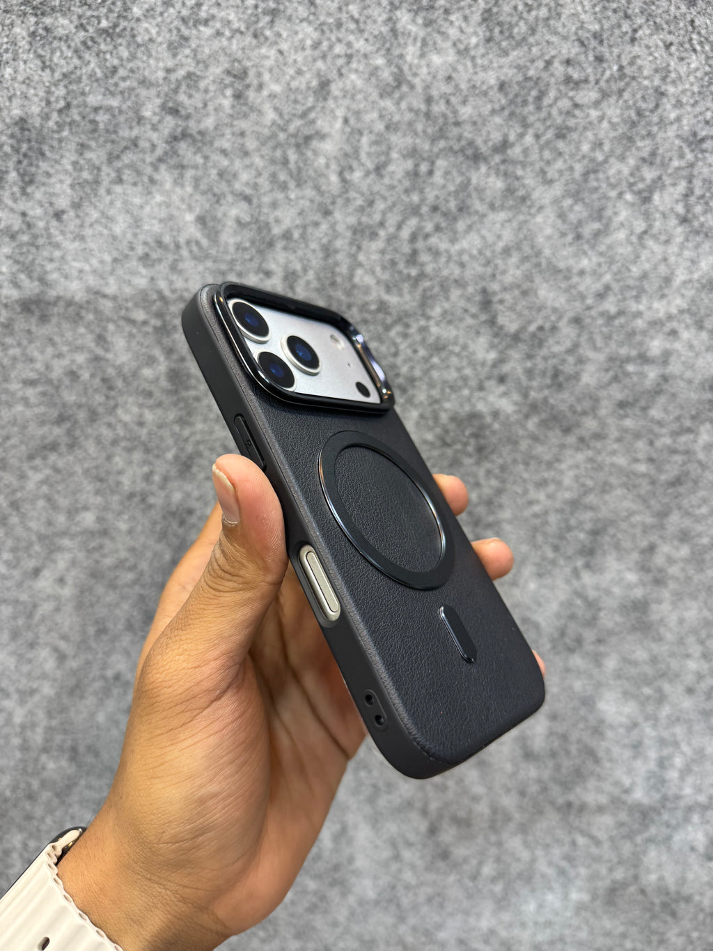 IM Luxury Leather MagSafe Case for iPhone