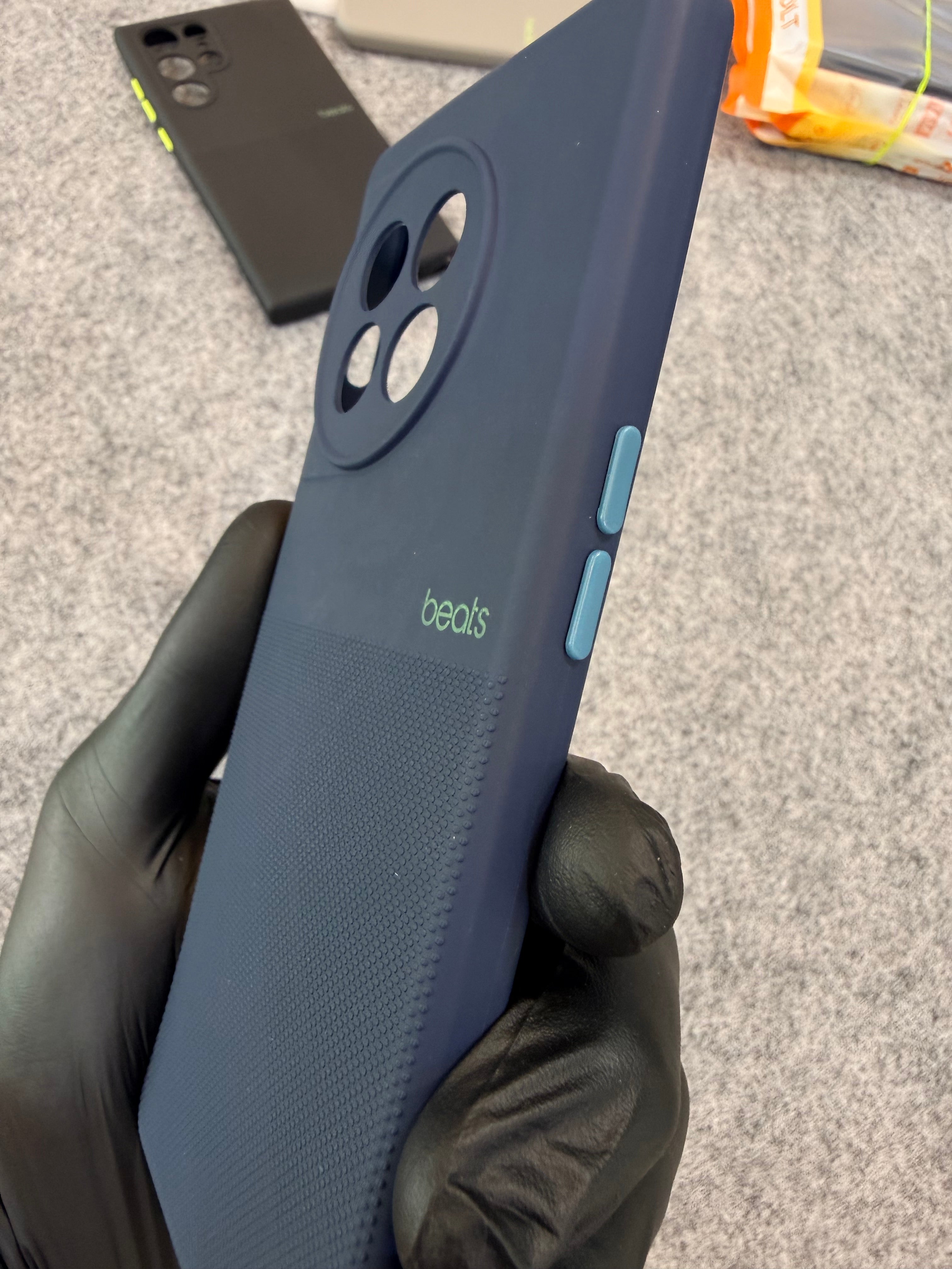 Ultra Smooth beats style Matte Case for Samsung, OnePlus & Vivo | Premium Soft Touch Back Cover