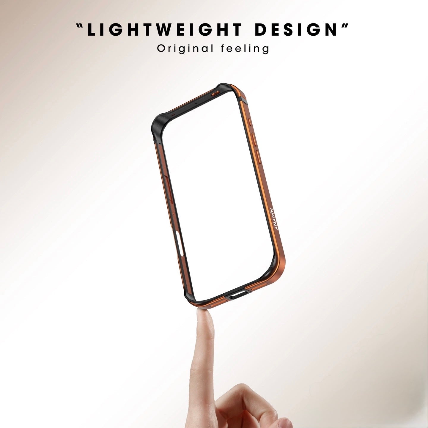 IM NJOYNY Dual-Layer Bumper Case for iPhone 17 series | Metal & TPU Frame Protection