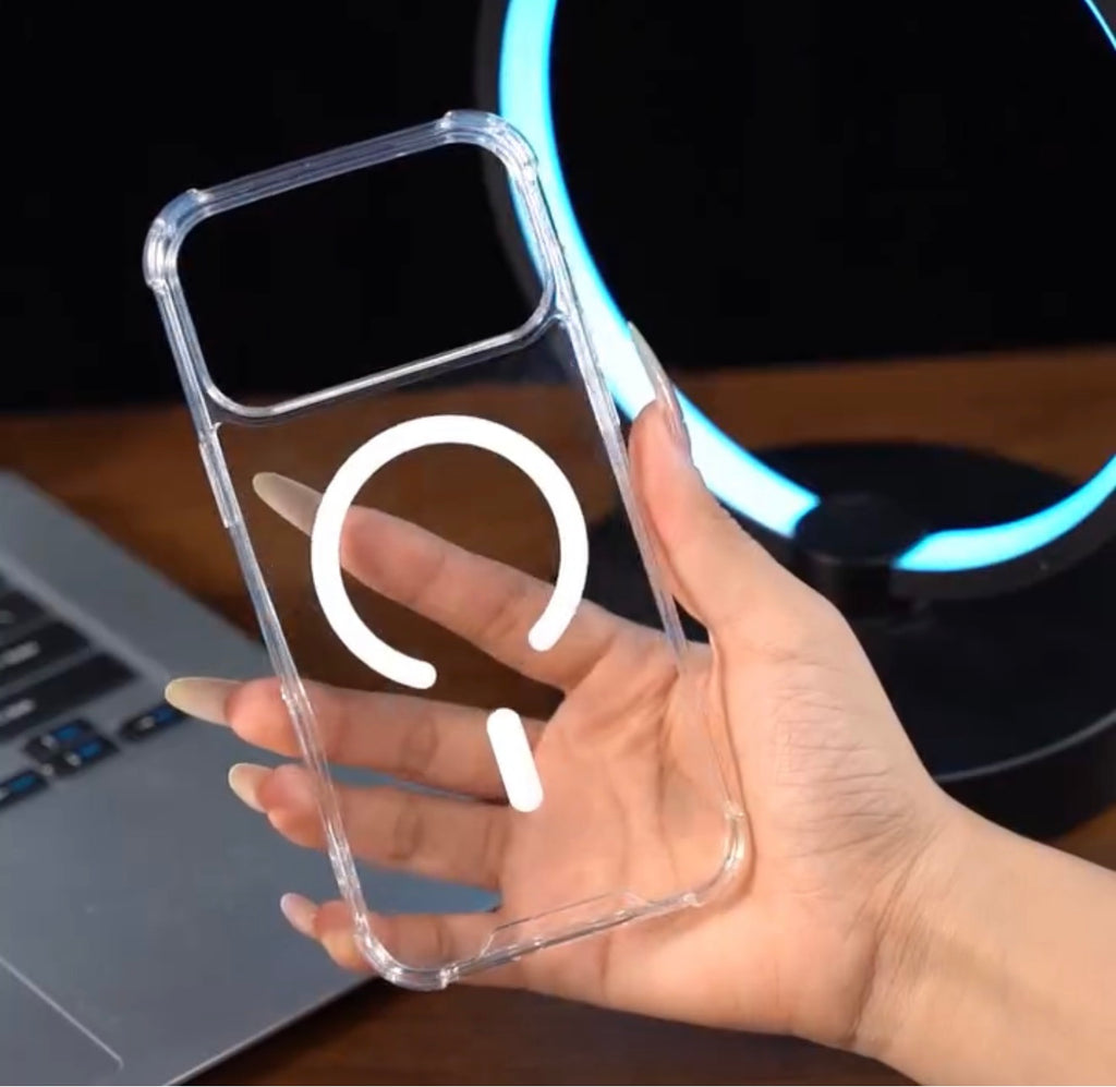 IM Shockproof Crystal Clear MagSafe Case