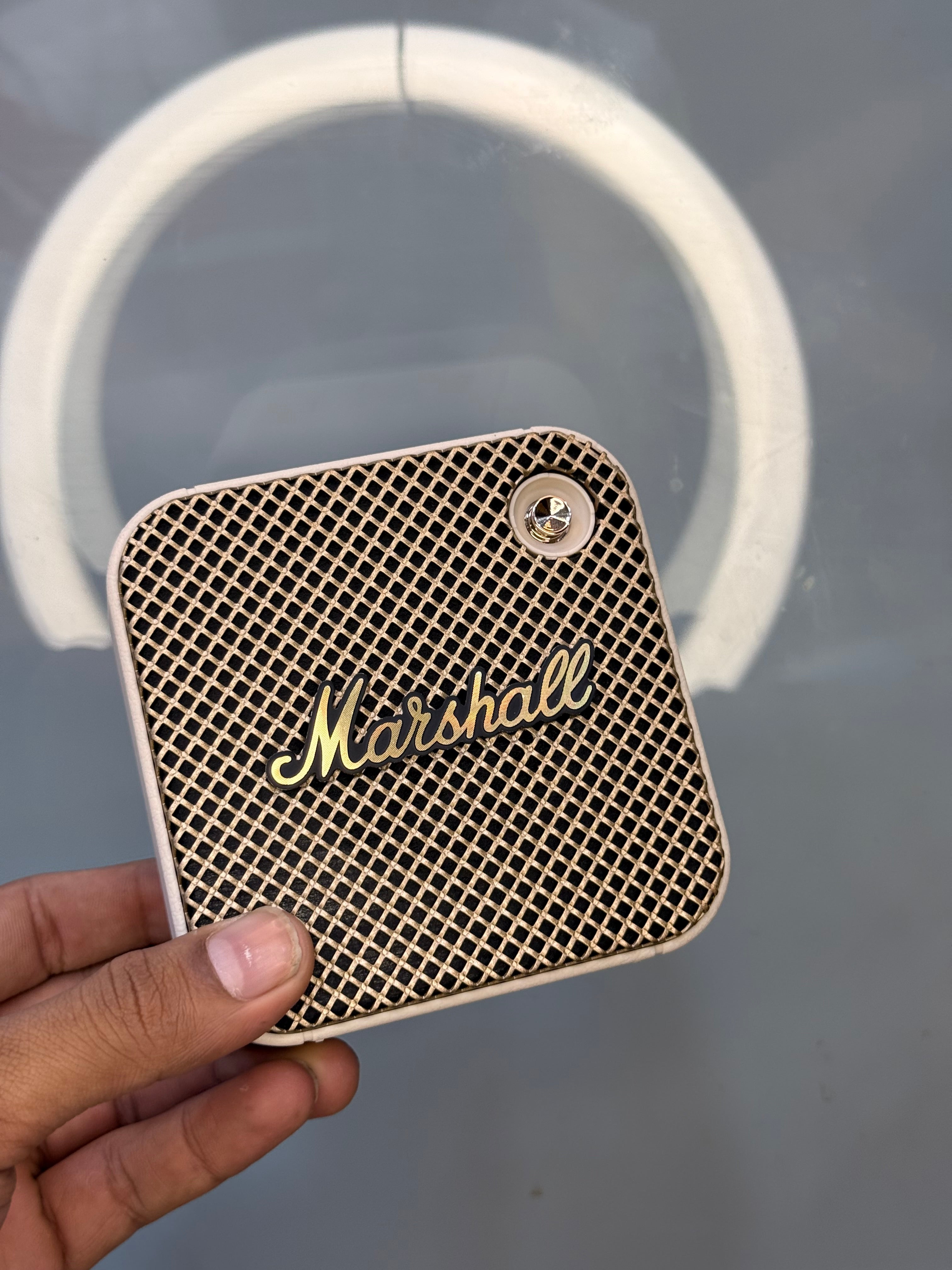 Marshall Style Mini Portable Bluetooth Speaker with Carry Belt | Deep Bass | True Wireless Stereo