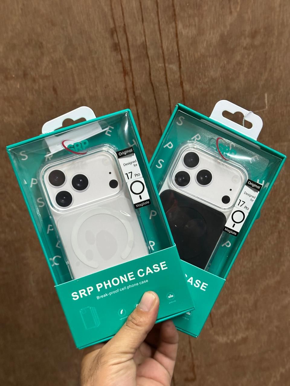 IM Hybrid MagSafe Case - Clear
Border x Solid Core Look