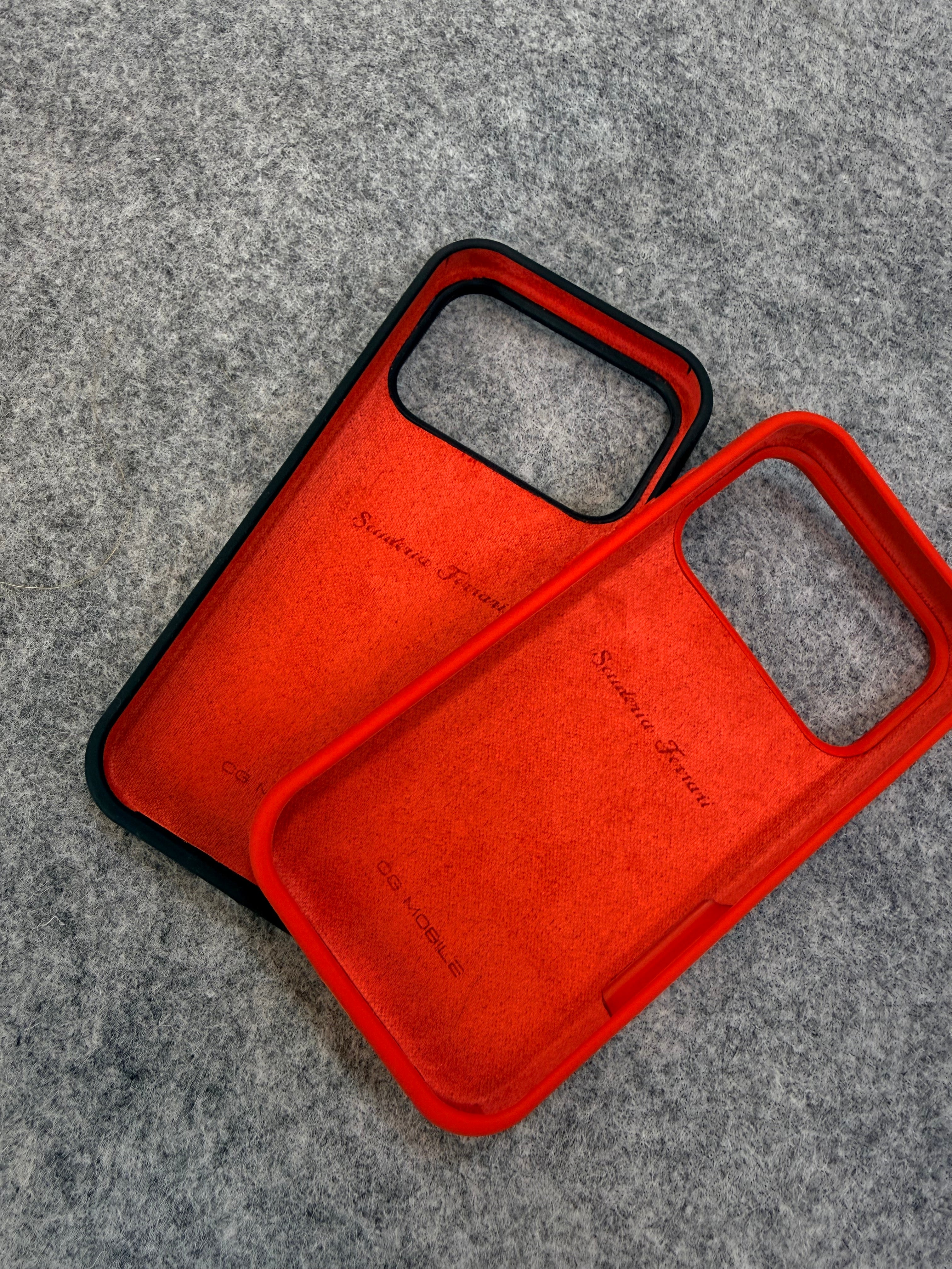 Ferrari 7 VBS Official Licensed Silicone Protective Case (Red & Black)