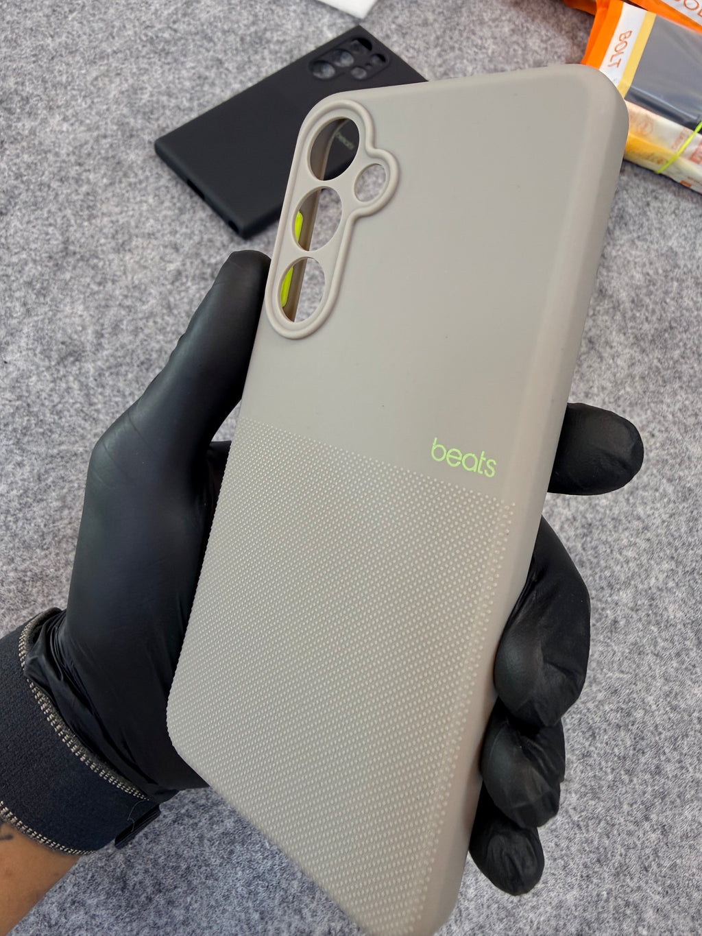Ultra Smooth beats style Matte Case for Samsung, OnePlus & Vivo | Premium Soft Touch Back Cover
