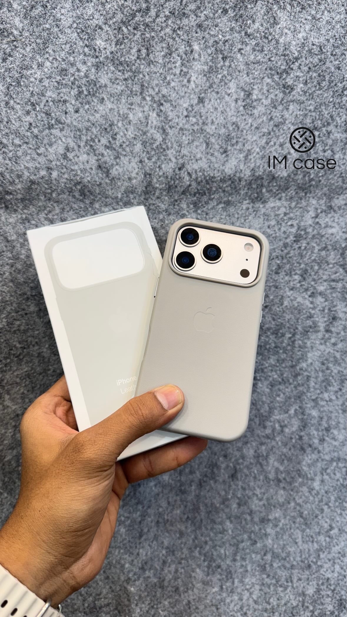 IM Luxury Leather MagSafe Case