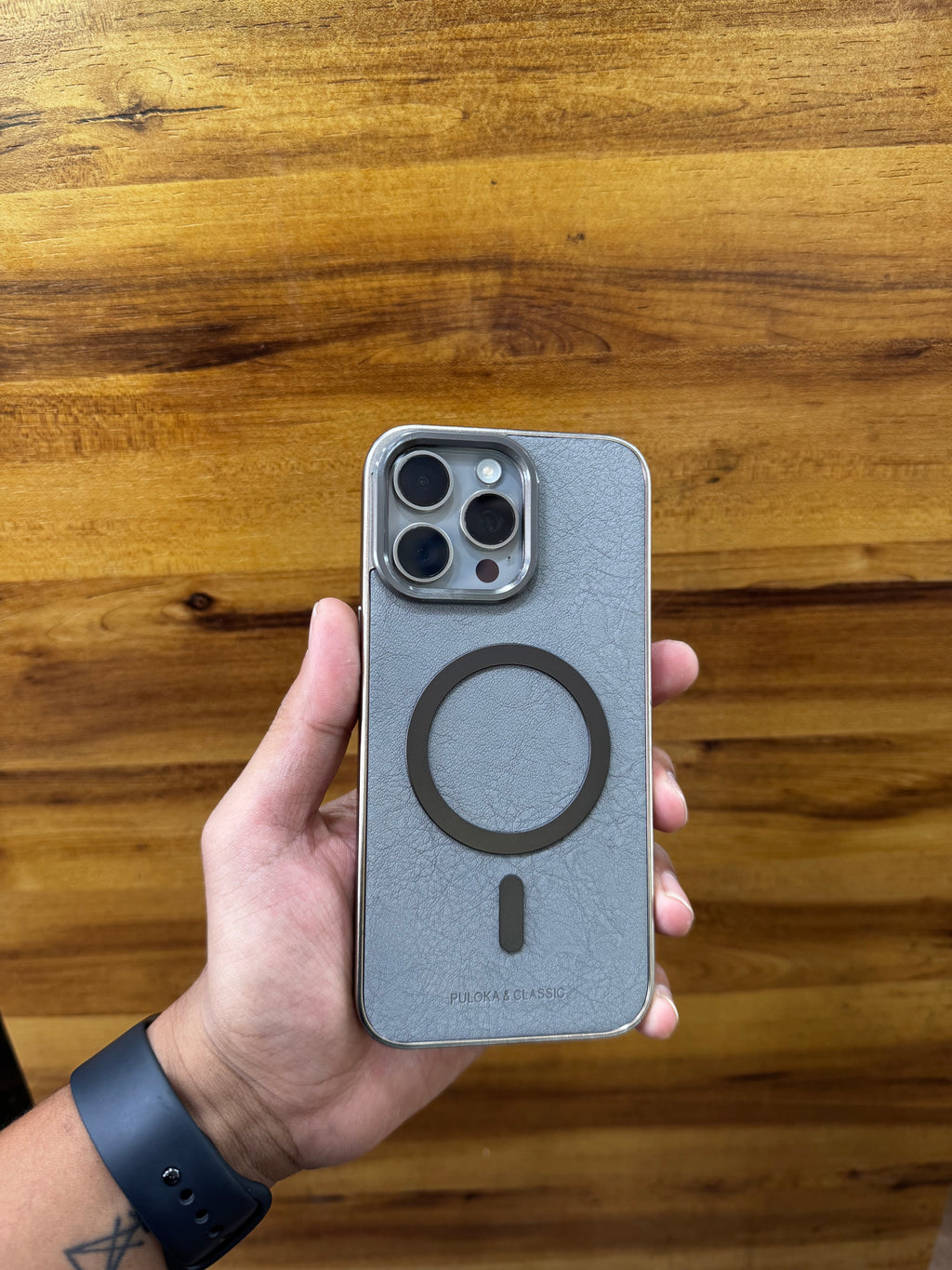 Classic MagSafe Leather Back Case