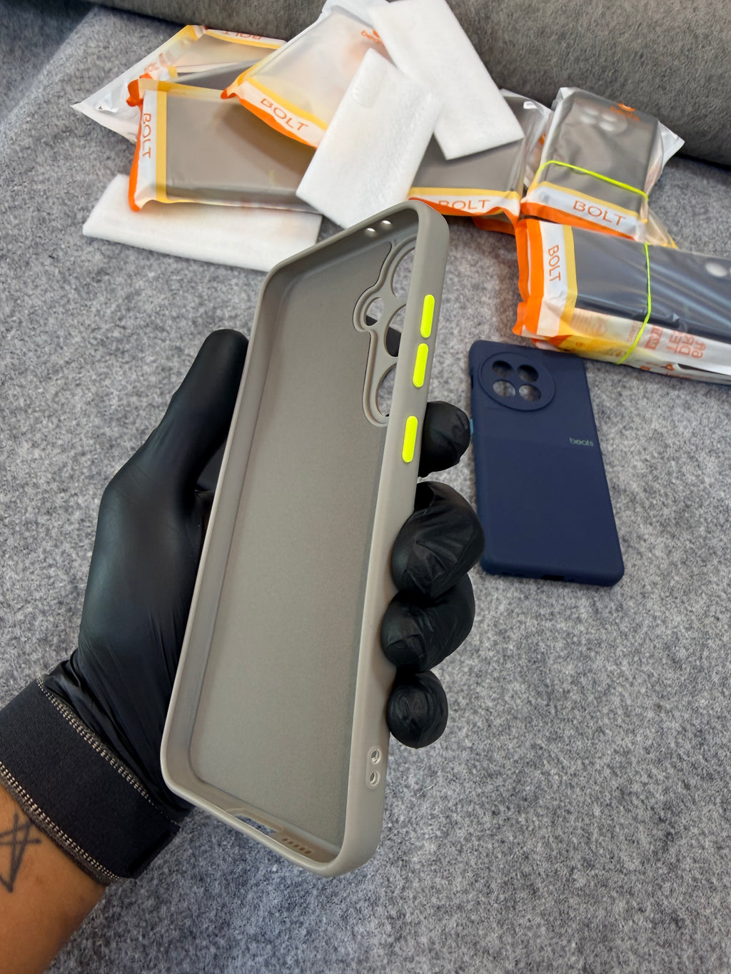 Ultra Smooth beats style Matte Case for Samsung, OnePlus & Vivo | Premium Soft Touch Back Cover