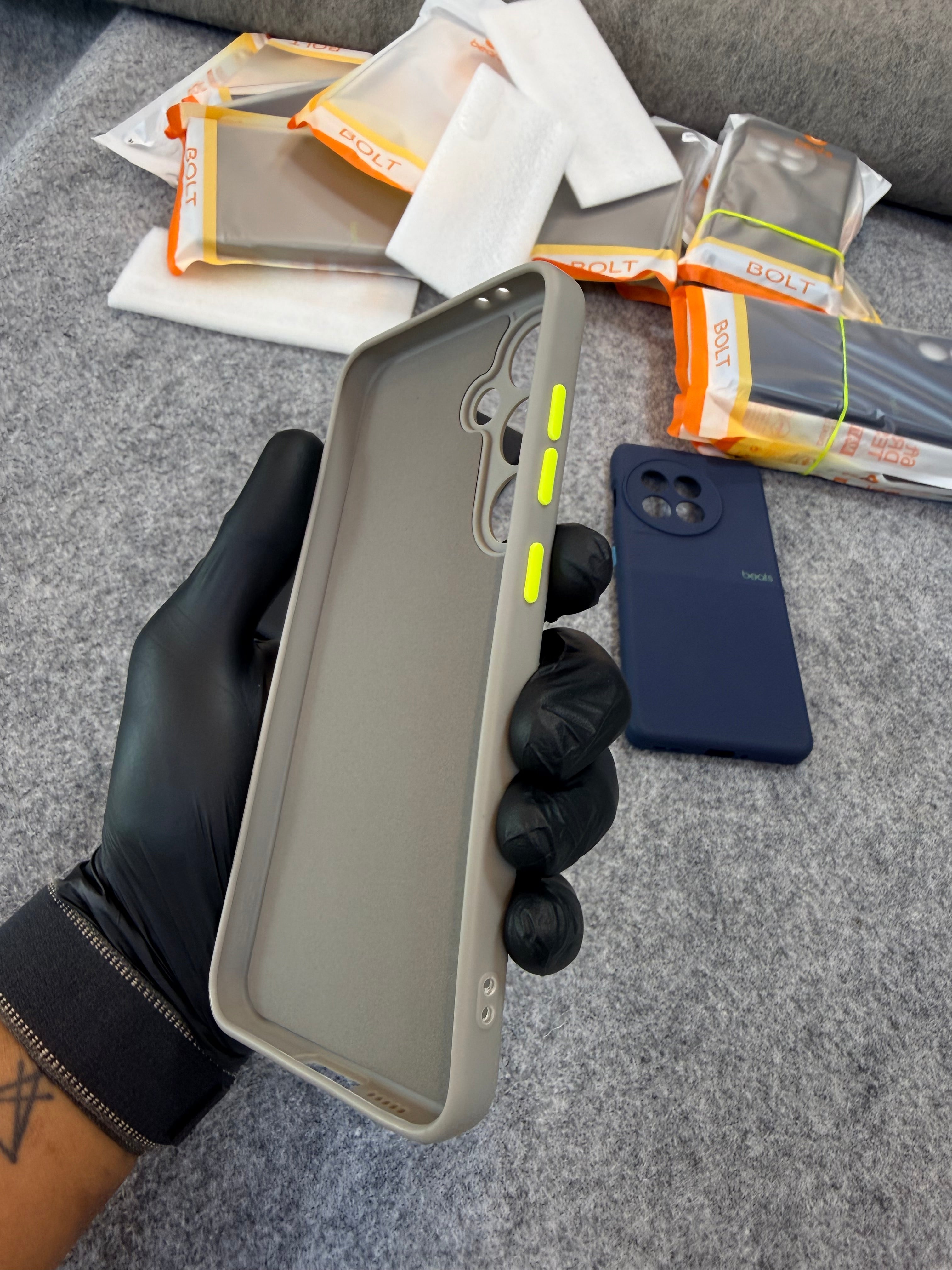 Ultra Smooth beats style Matte Case for Samsung, OnePlus & Vivo | Premium Soft Touch Back Cover