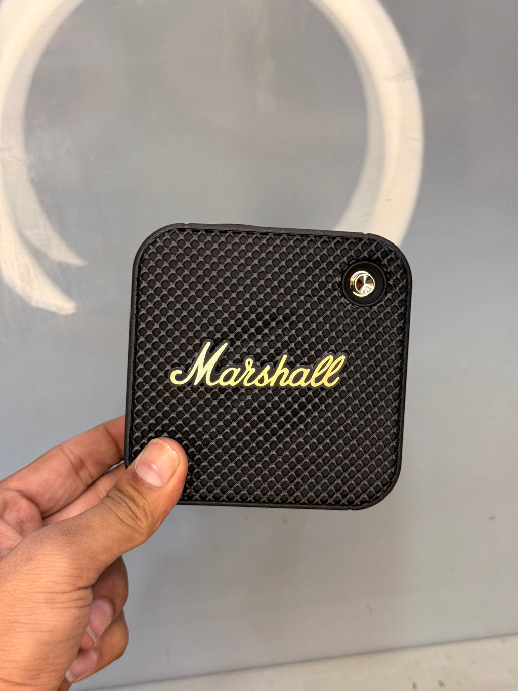 Marshall Style Mini Portable Bluetooth Speaker with Carry Belt | Deep Bass | True Wireless Stereo