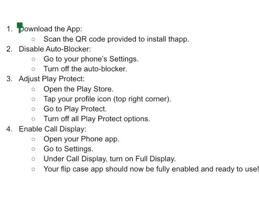 Smart view, vertical display case for Samsung