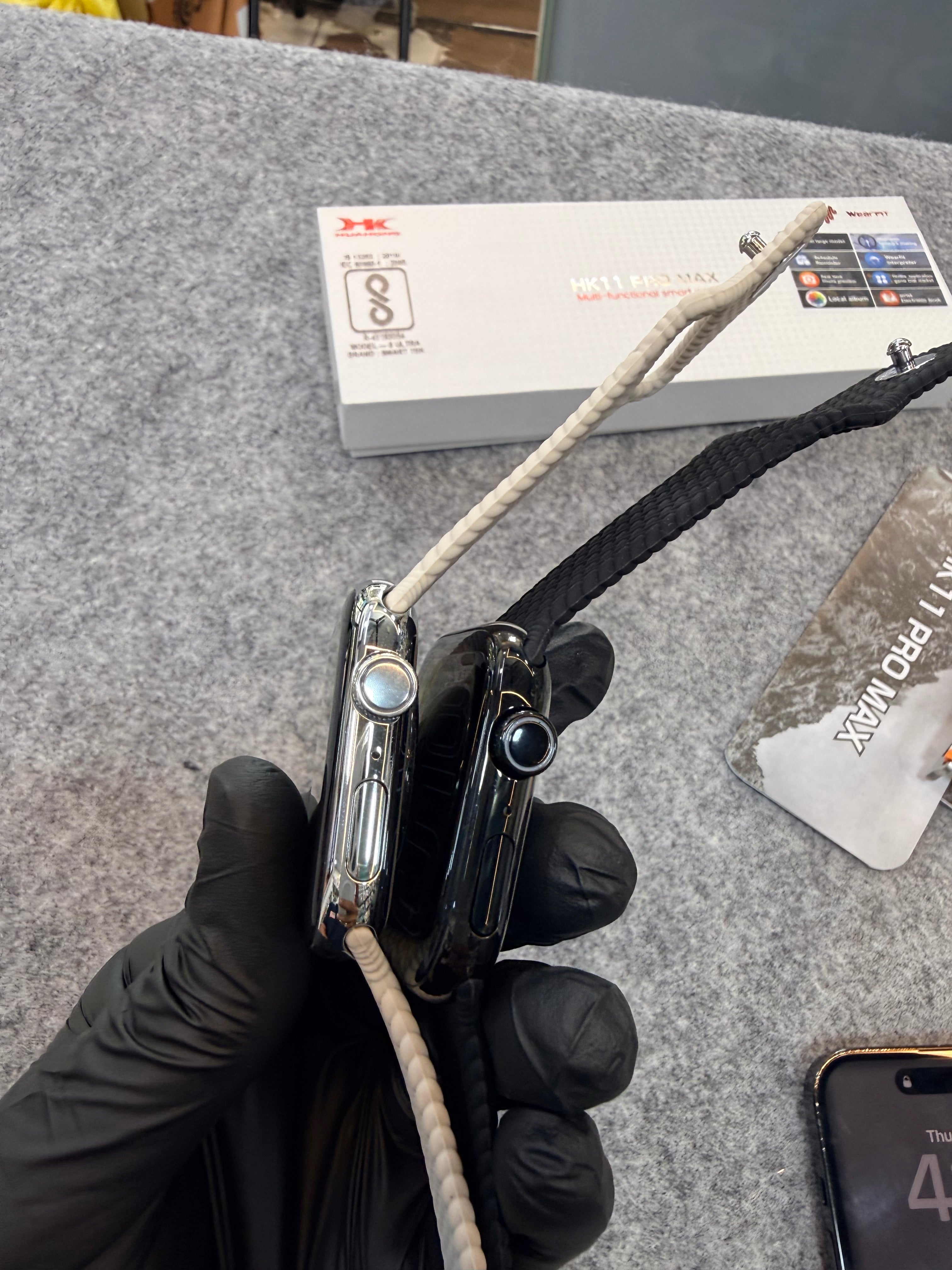 HK11 Pro Max Smartwatch – 2.02″ AMOLED Display | BT Calling | Health Tracker | Long-Battery