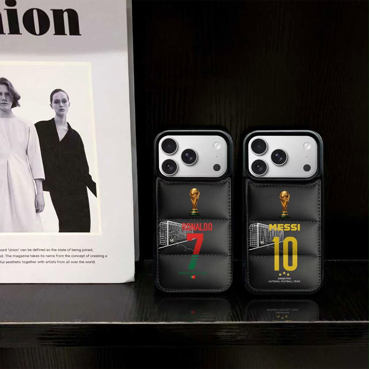 Ronaldo 7 & Messi 10 Premium Shockproof Phone Cover