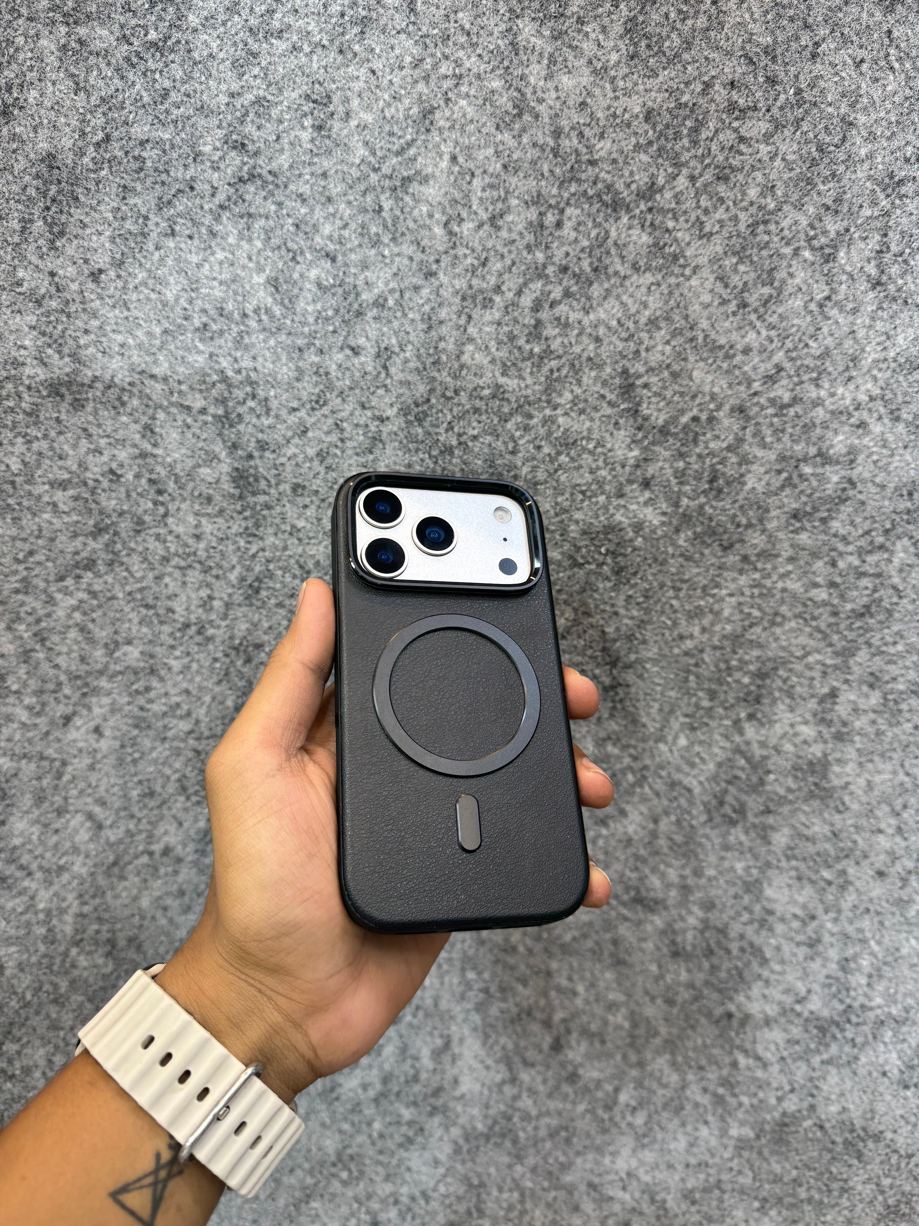 IM Luxury Leather MagSafe Case for iPhone