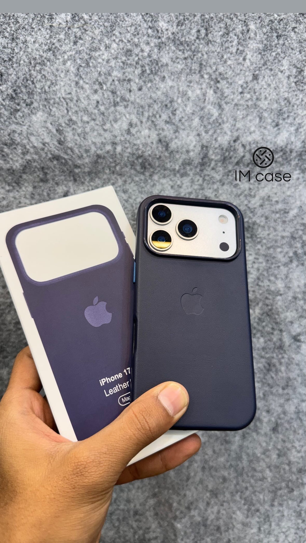 IM Luxury Leather MagSafe Case