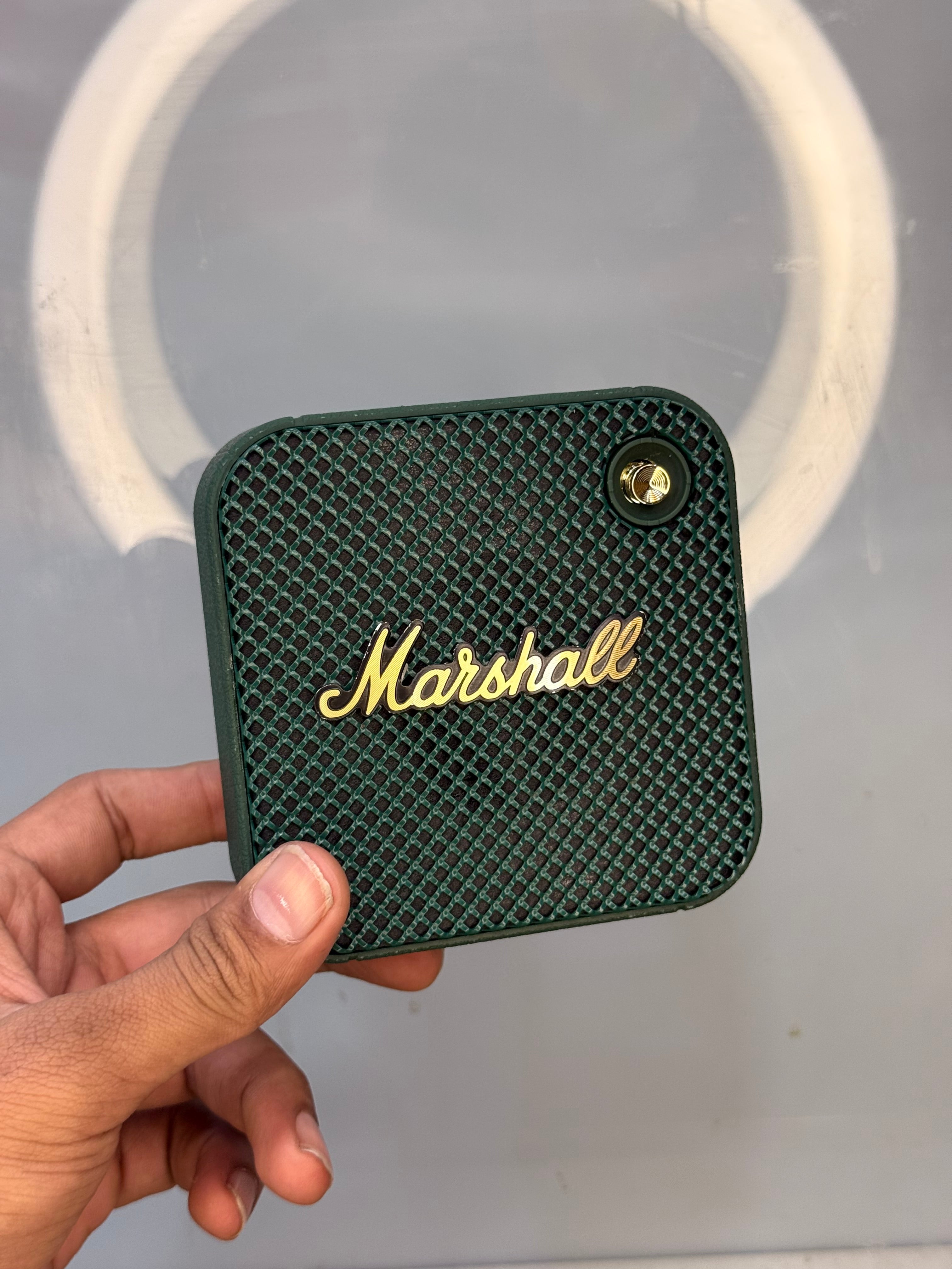 Marshall Style Mini Portable Bluetooth Speaker with Carry Belt | Deep Bass | True Wireless Stereo