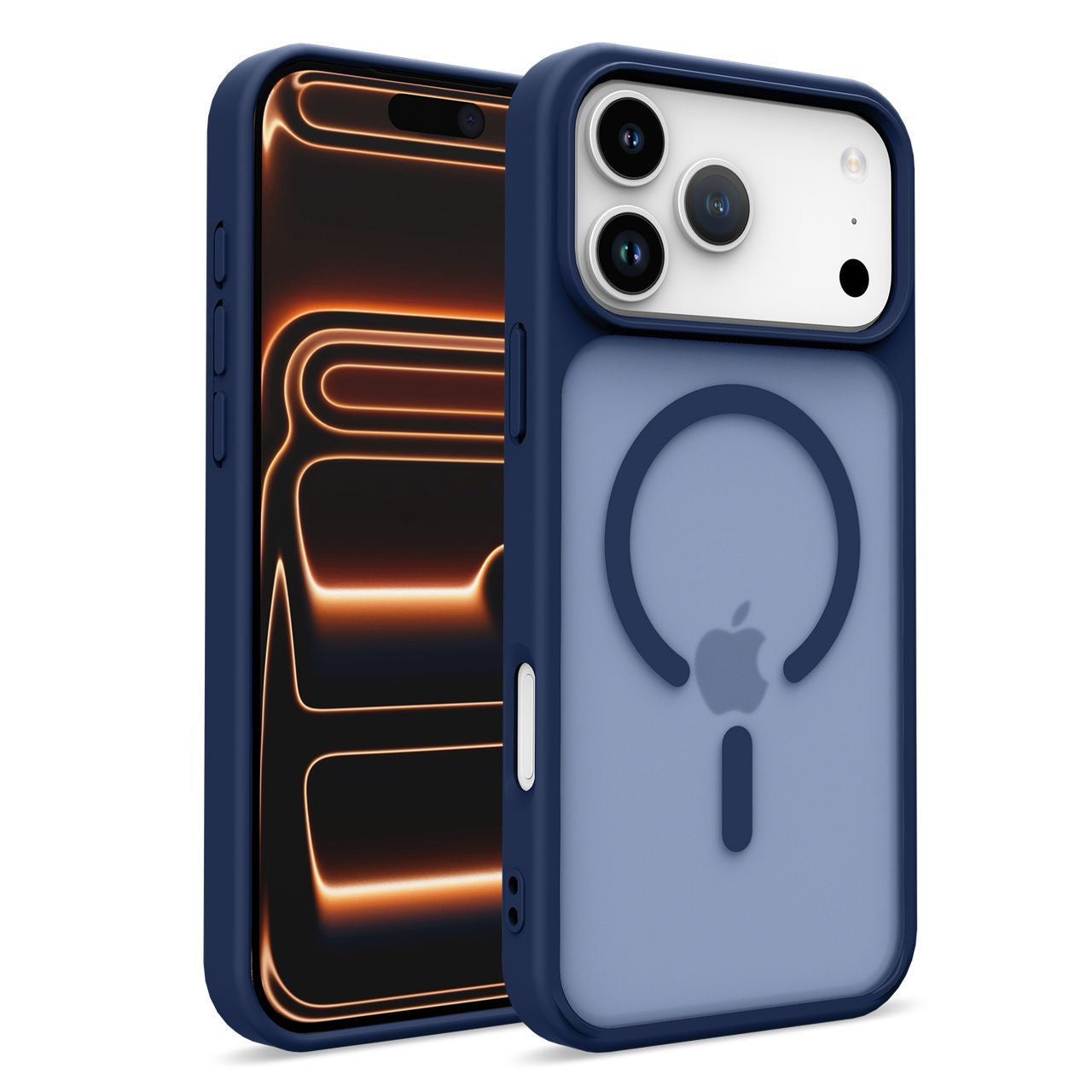 Smoke Finish Premium Hybrid Case with MagSafe Support for iPhone & Samsung