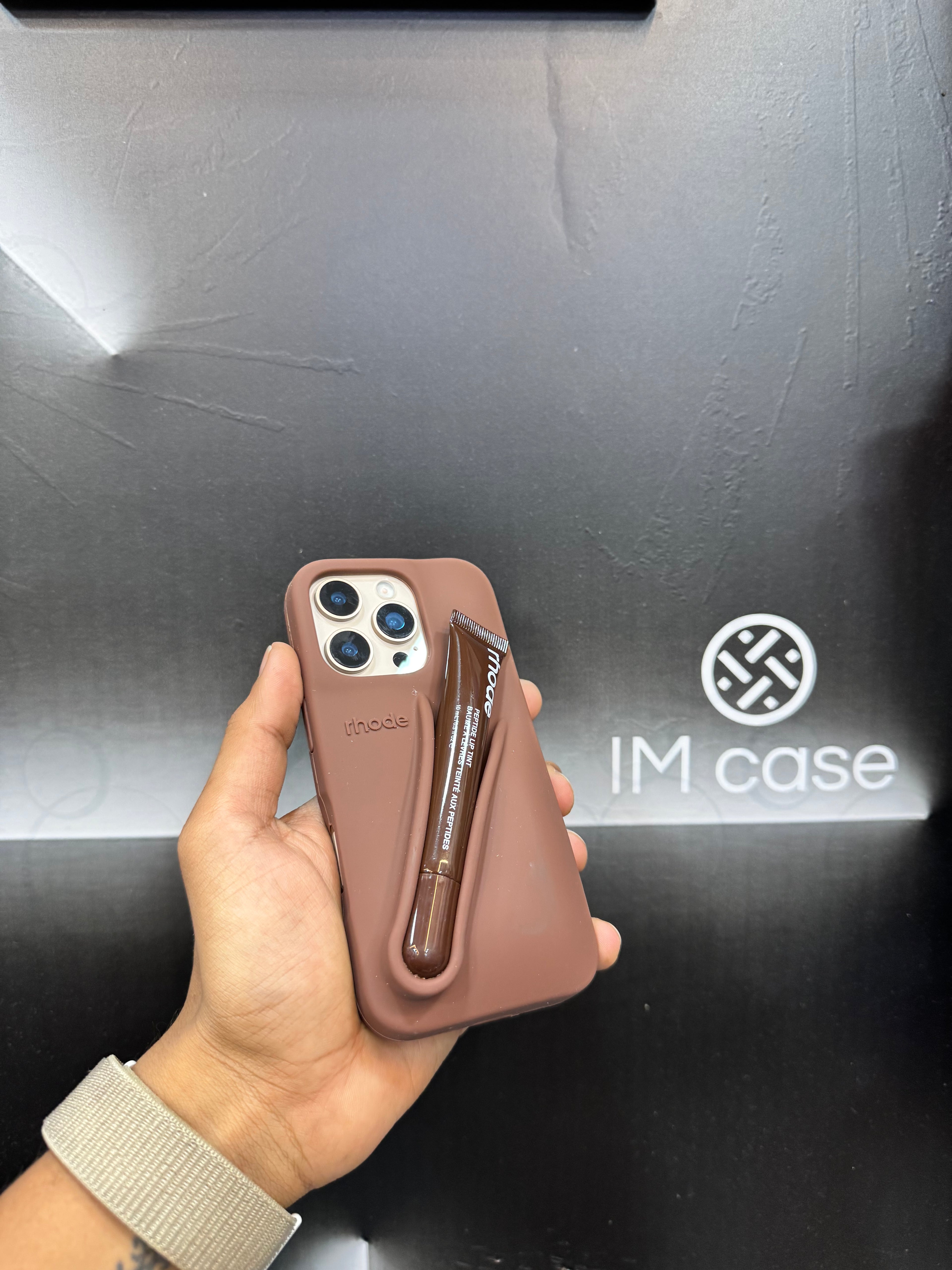 Rhode Lip Case - Silicone Phone & Lip Tint