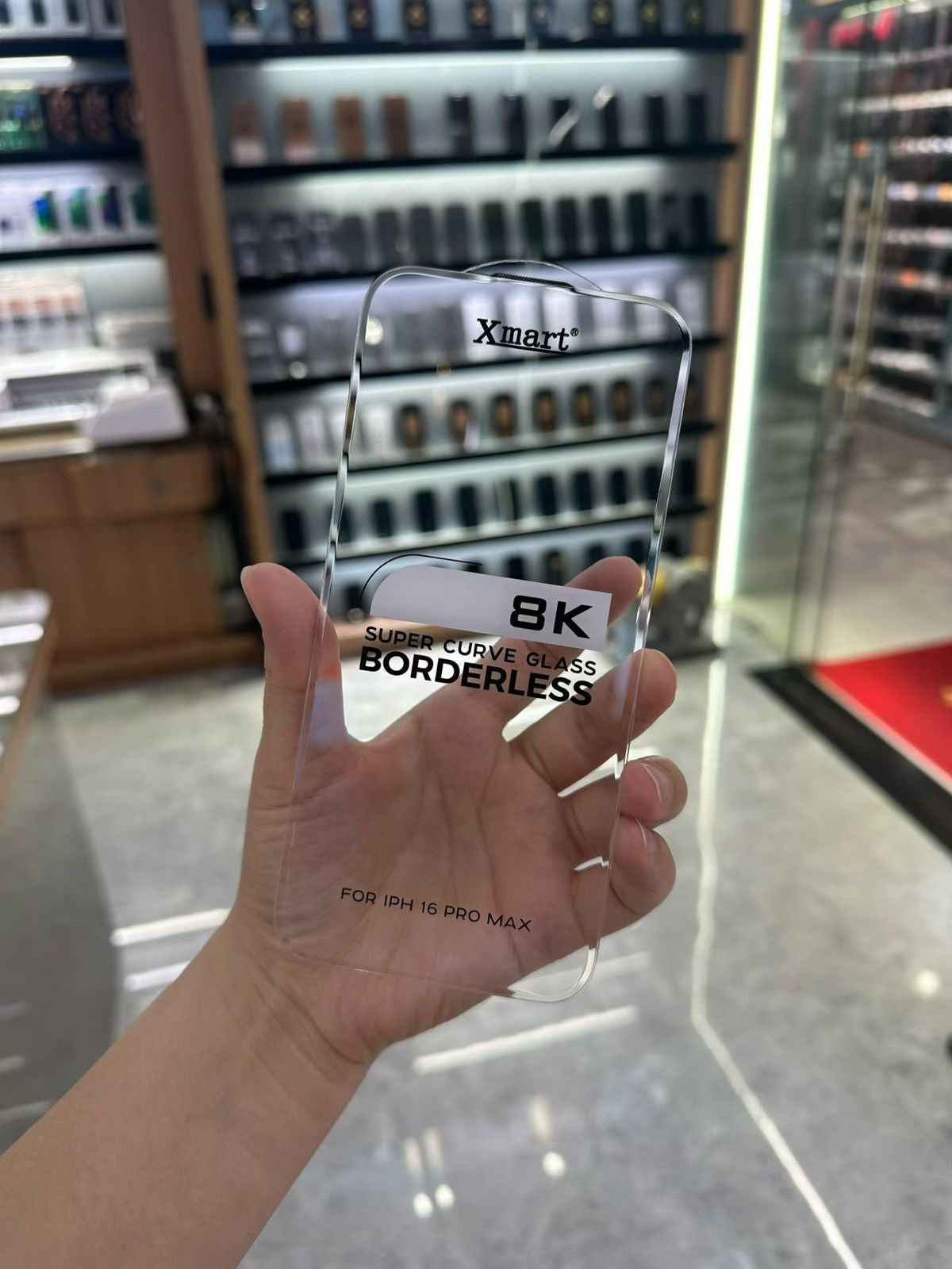 Xmart 8K Super Curve Glass Borderless for iPhone