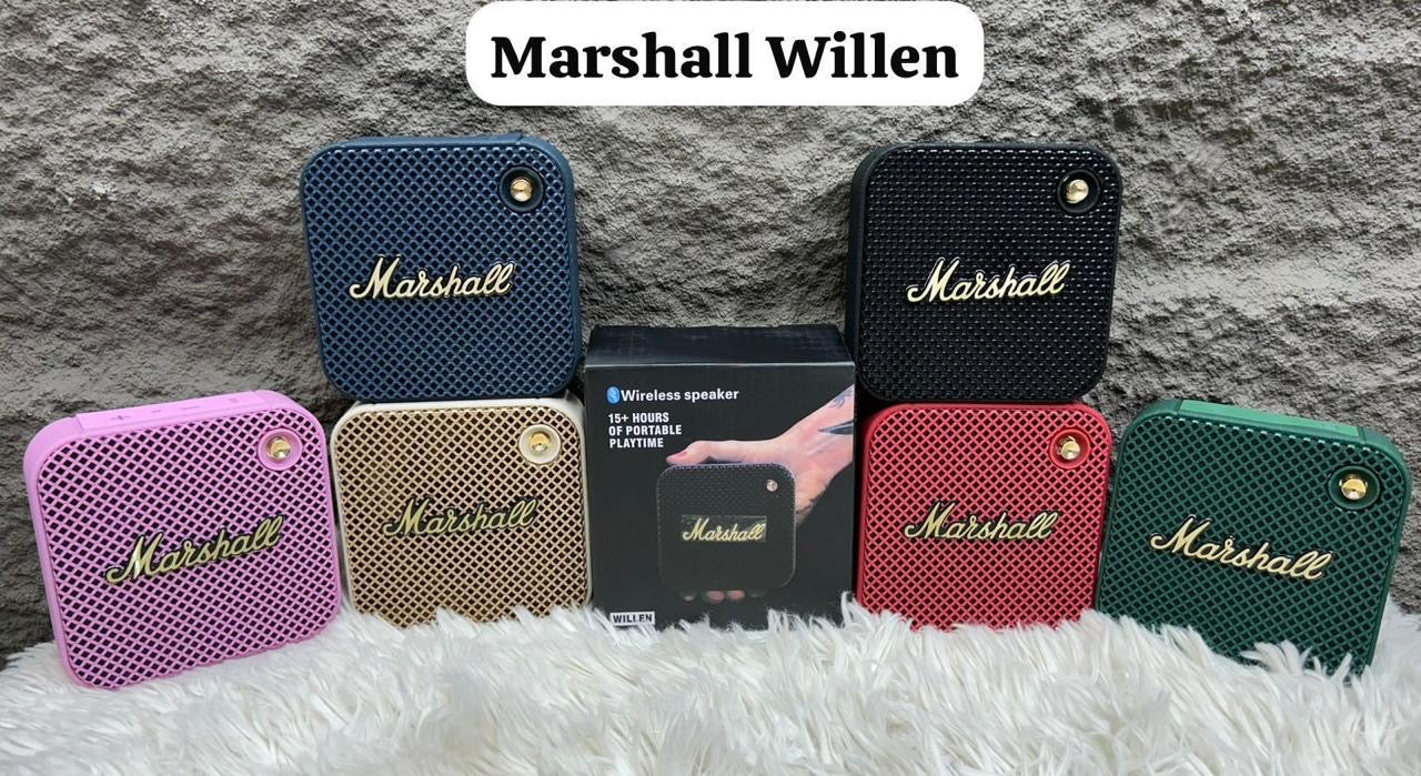 Willen Mini Bluetooth Speaker — Retro Design, Big Sound (Marshall Style Clone)