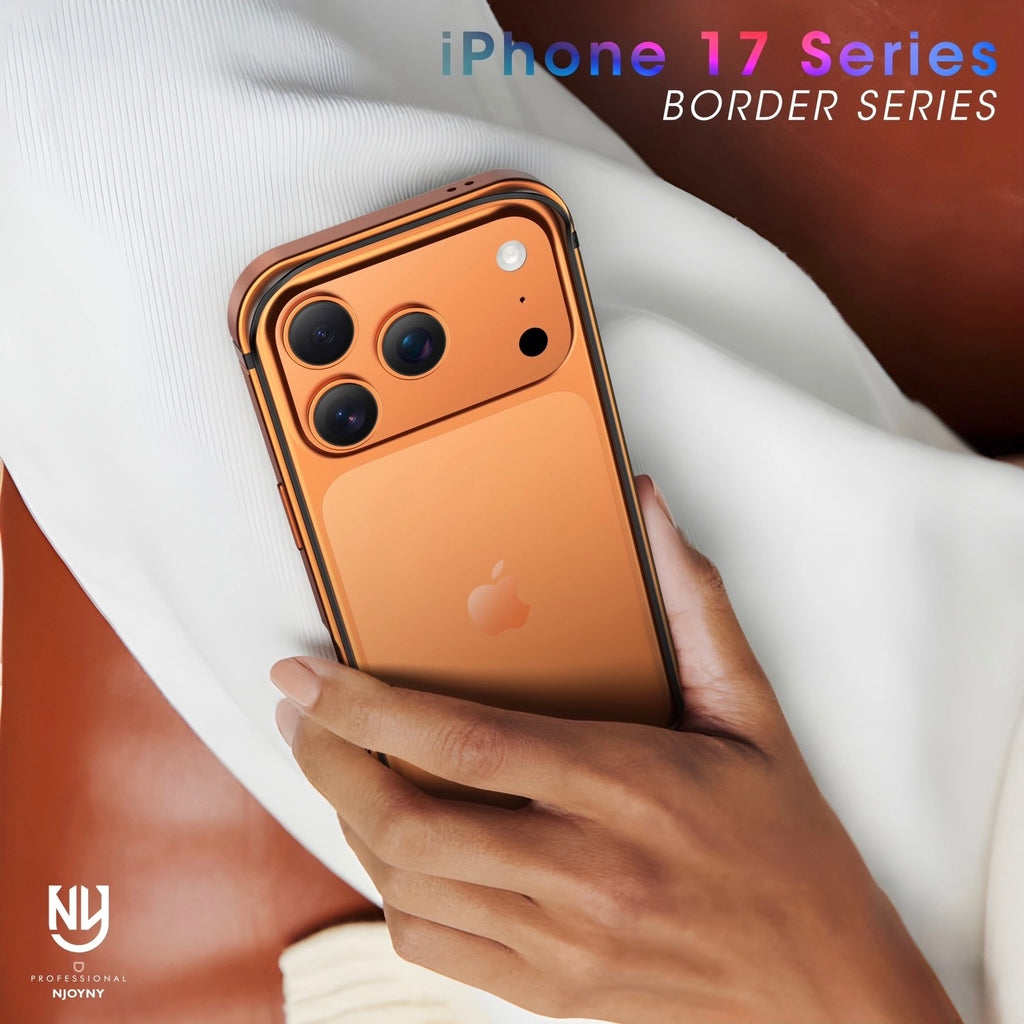 IM NJOYNY Dual-Layer Bumper Case for iPhone 17 series | Metal & TPU Frame Protection