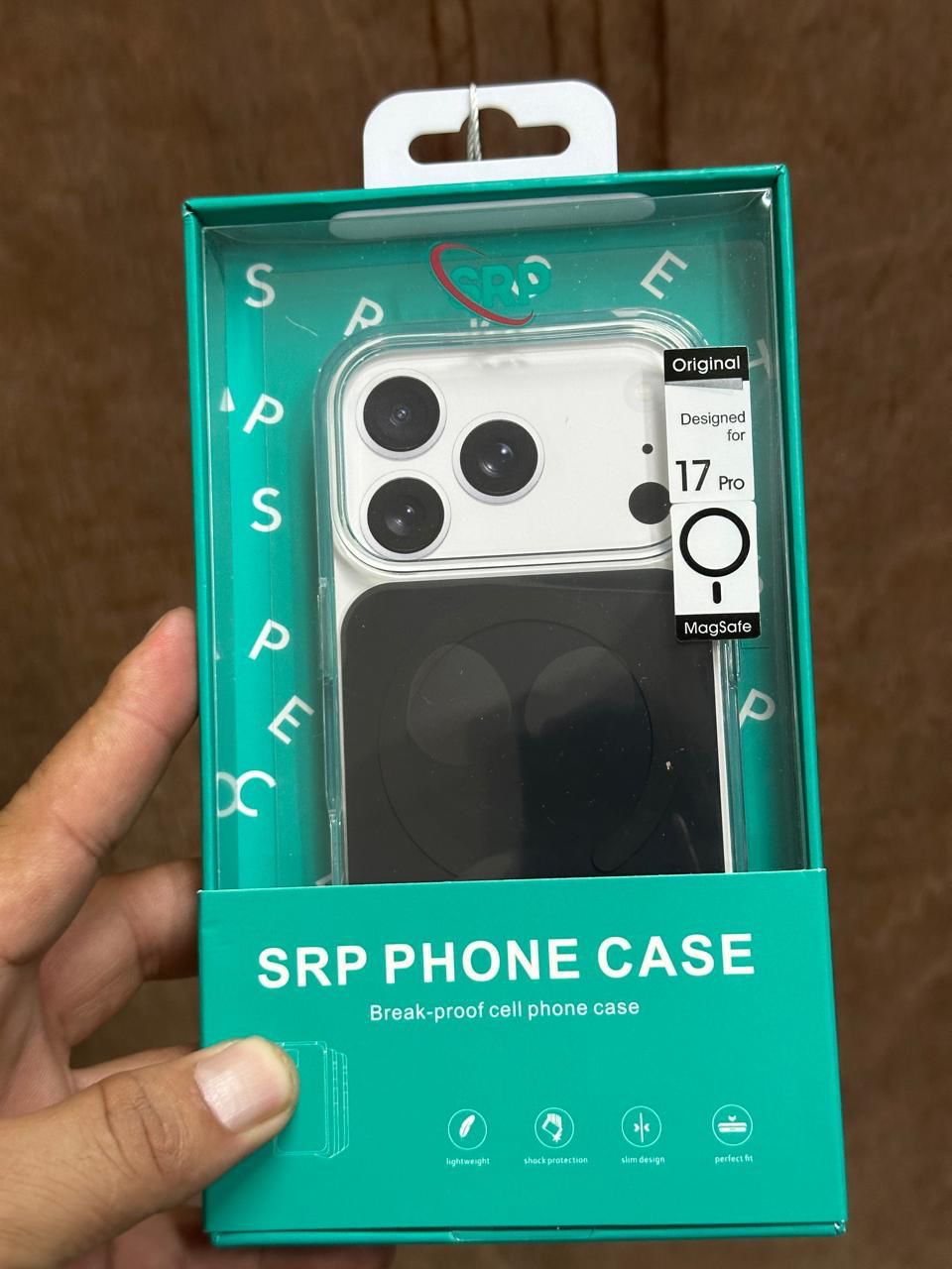 IM Hybrid MagSafe Case - Clear
Border x Solid Core Look