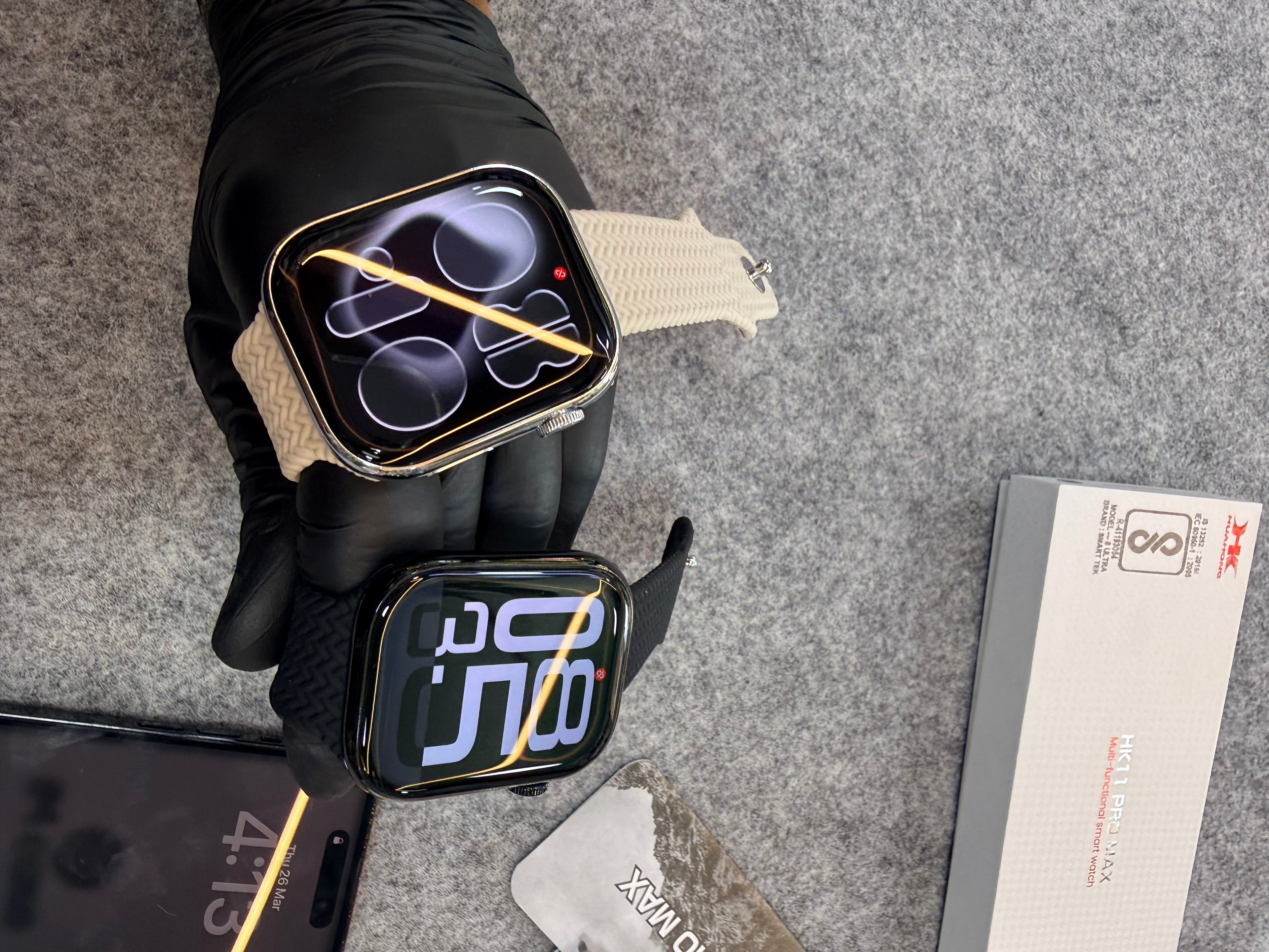 HK11 Pro Max Smartwatch – 2.02″ AMOLED Display | BT Calling | Health Tracker | Long-Battery