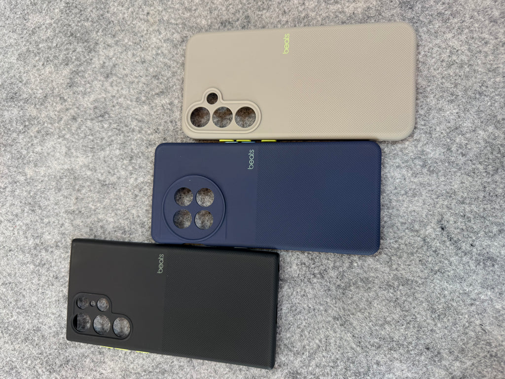 Ultra Smooth beats style Matte Case for Samsung, OnePlus & Vivo | Premium Soft Touch Back Cover