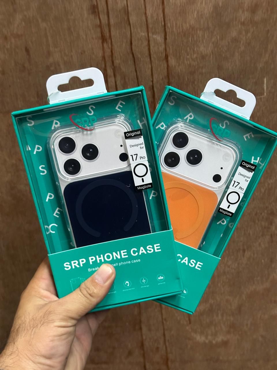 IM Hybrid MagSafe Case - Clear
Border x Solid Core Look