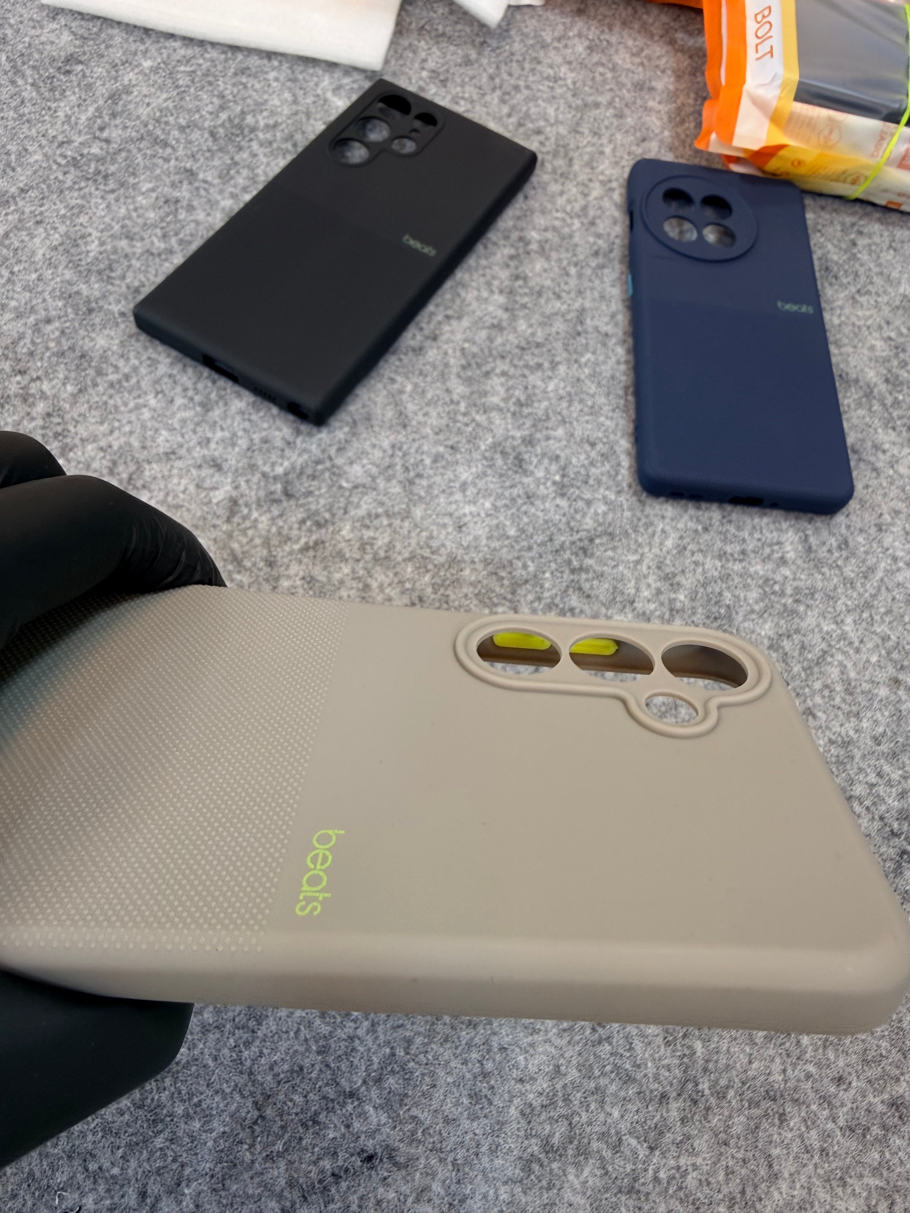 Ultra Smooth beats style Matte Case for Samsung, OnePlus & Vivo | Premium Soft Touch Back Cover
