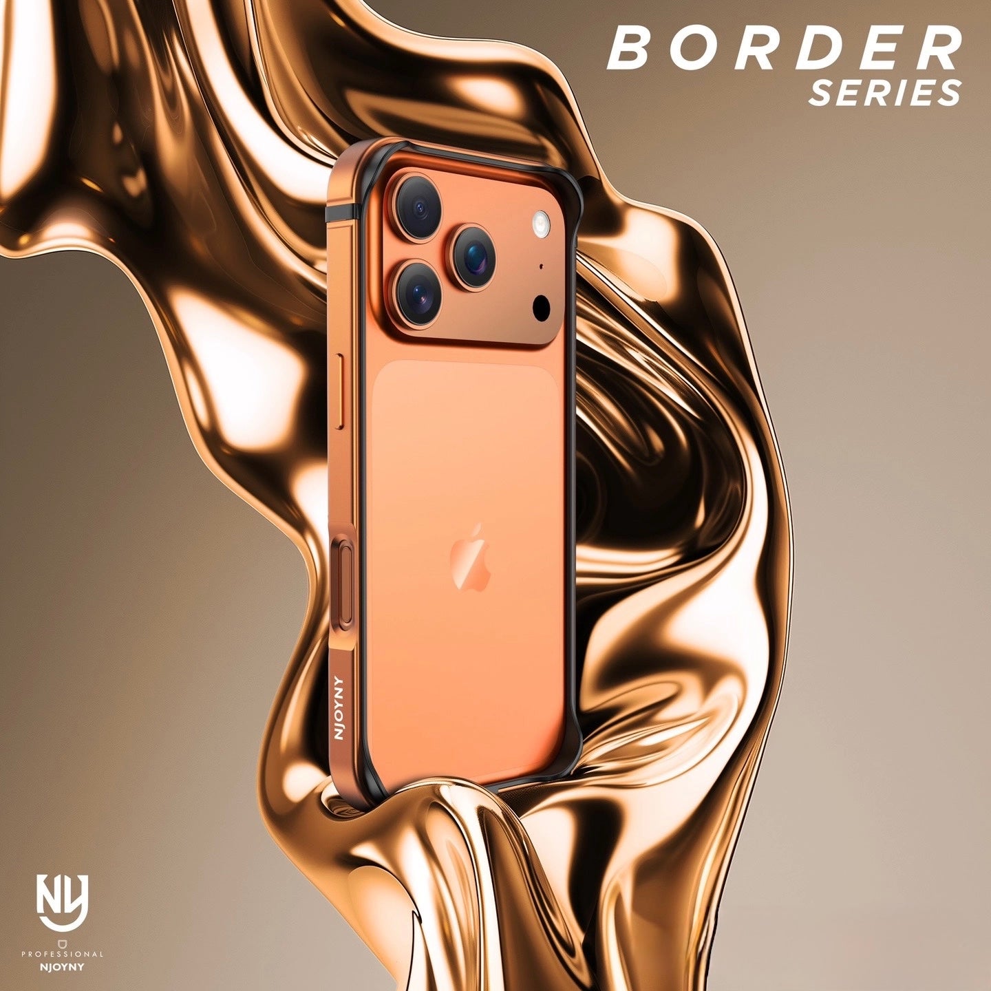 IM NJOYNY Dual-Layer Bumper Case for iPhone 17 series | Metal & TPU Frame Protection