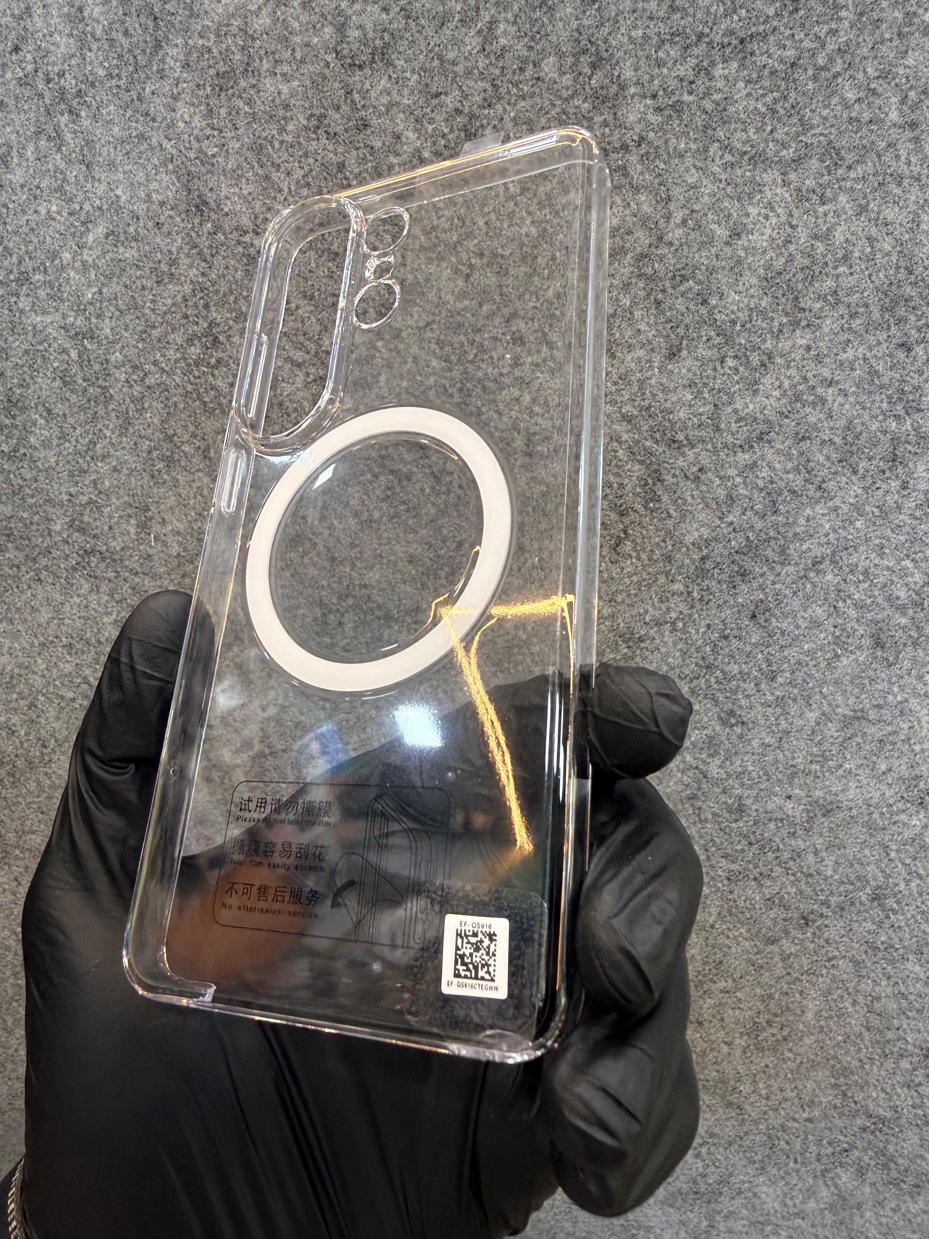 Magnetic Clear Case for Samsung Galaxy S26 Ultra/S25 Ultra/