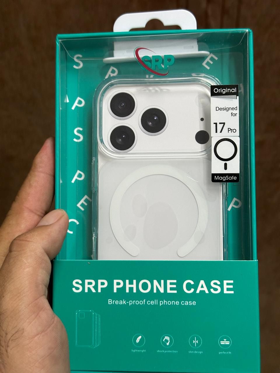 IM Hybrid MagSafe Case - Clear
Border x Solid Core Look