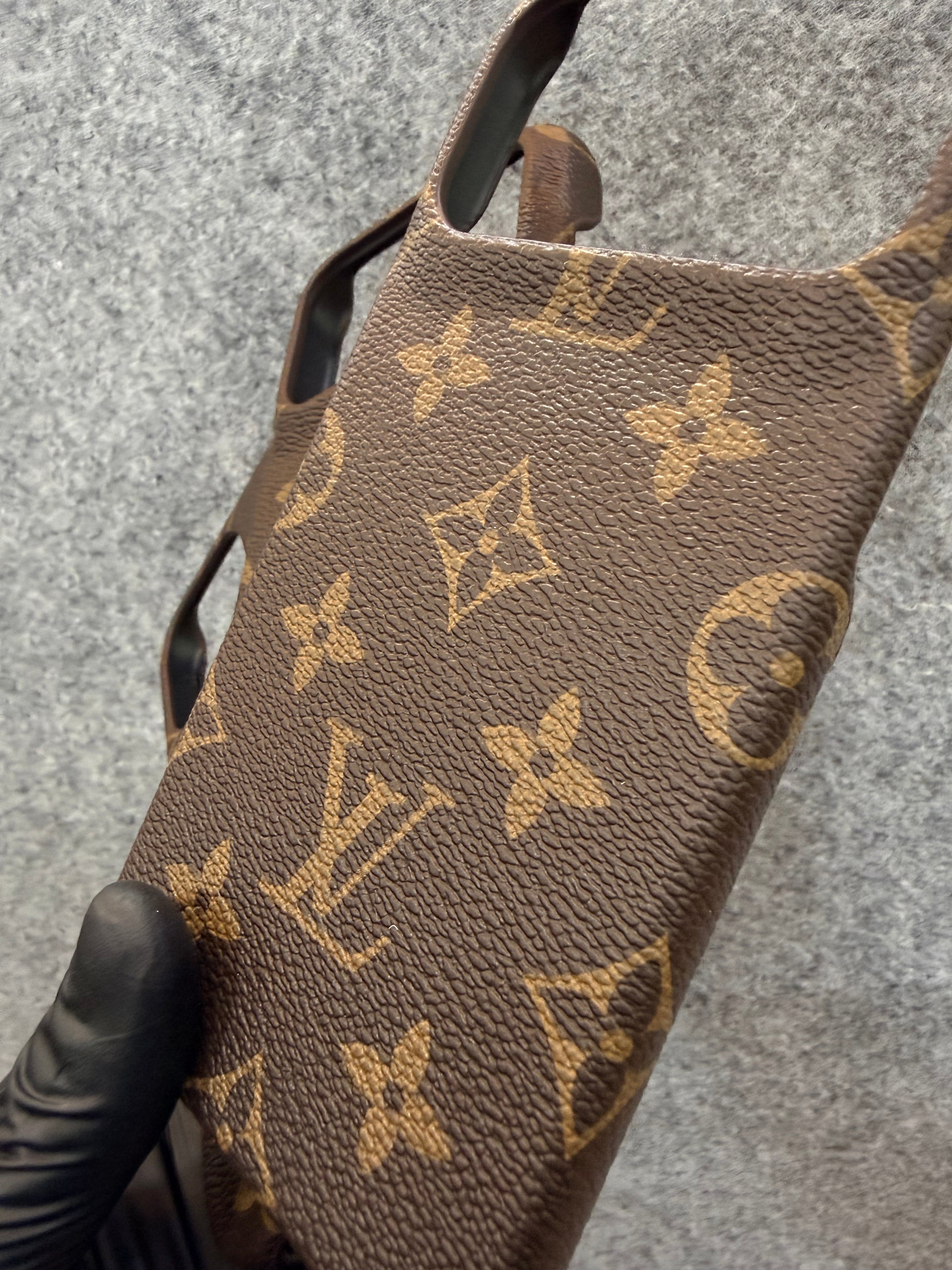 Textured Designer Pattern iPhone Case(LV style)