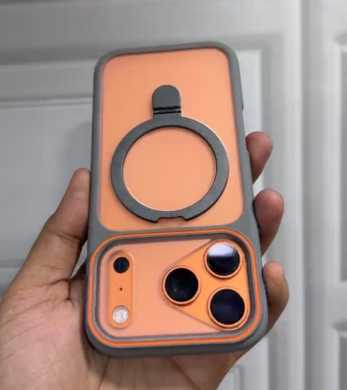 IM EdgeGlow Magnetic Stand Case – Sleek Dual Shade Protection