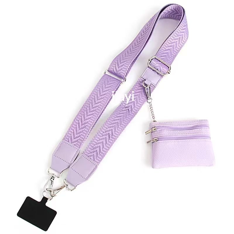 Premium Crossbody Mobile Strap with Mini Pouch – Adjustable | Stylish & Functional