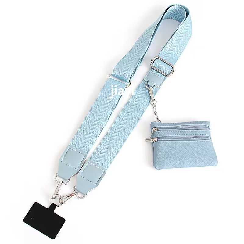 Premium Crossbody Mobile Strap with Mini Pouch – Adjustable | Stylish & Functional