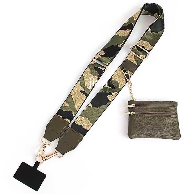 Premium Crossbody Mobile Strap with Mini Pouch – Adjustable | Stylish & Functional