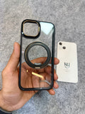 NjoyNY premium, gold, electro plated case with 360 rotating stand