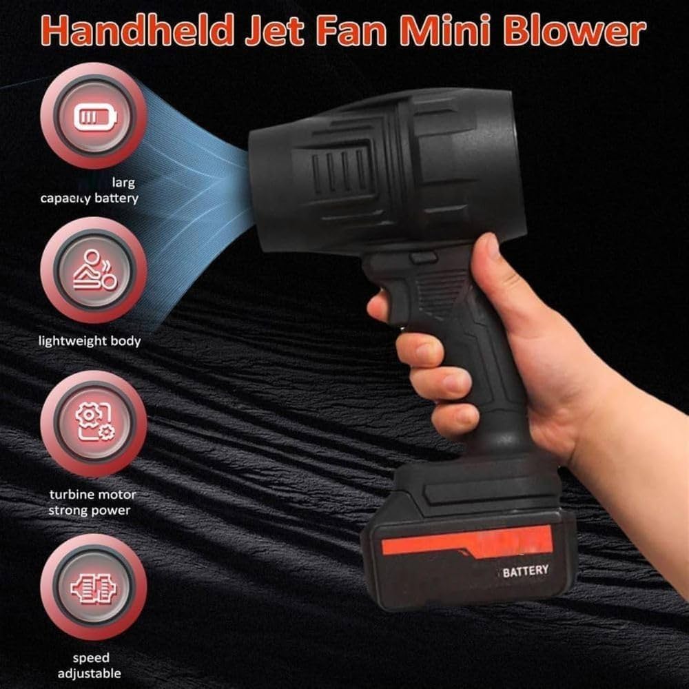 Powerful 20,000 RPM blower