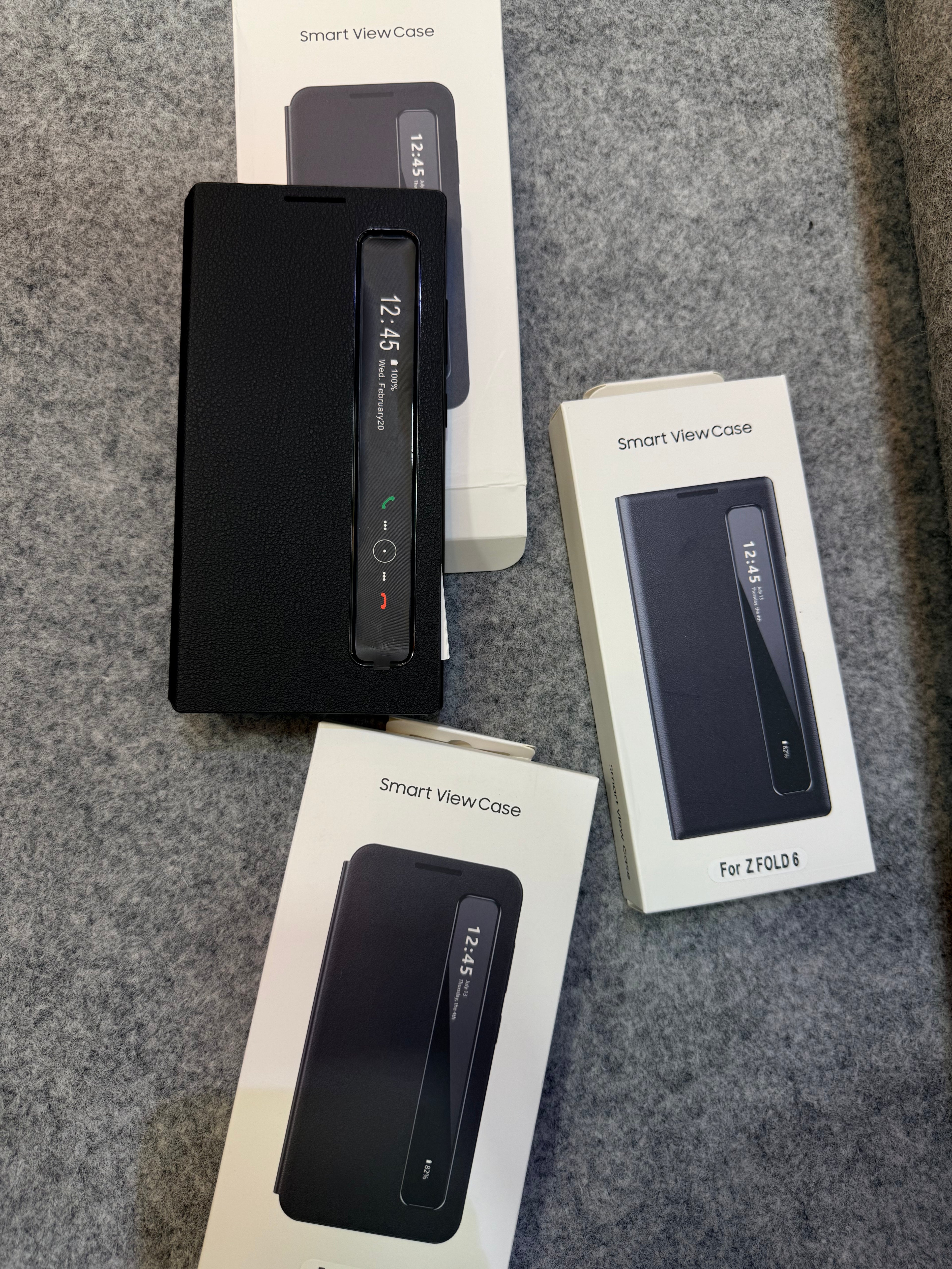 Smart view, vertical display case for Samsung