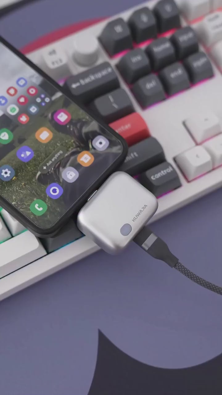 Auto Power Cut Type-C Charging Protector for Android, iPhone, Tablets & Gaming Devices